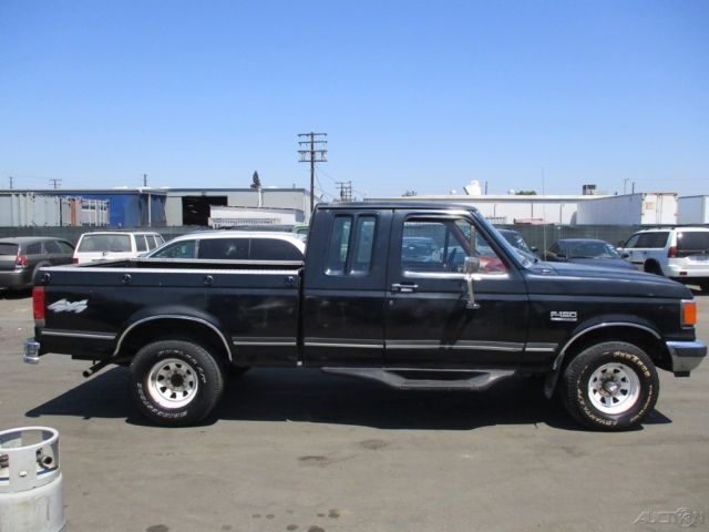 1988 Black Ford F-150