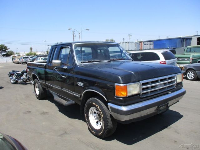 1988 Black Ford F-150