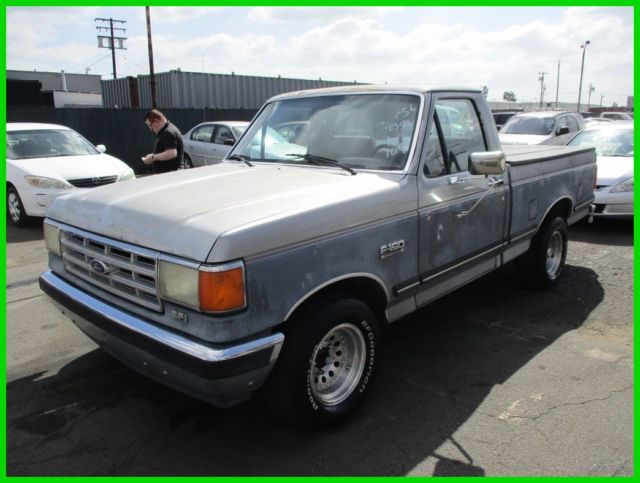 1988 Gray Ford F-150