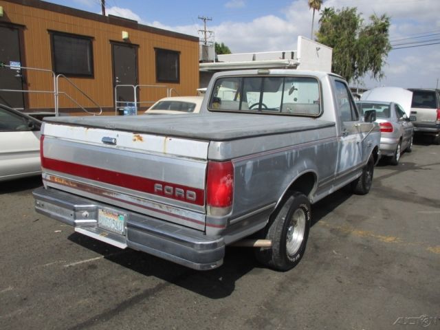 1988 Gray Ford F-150