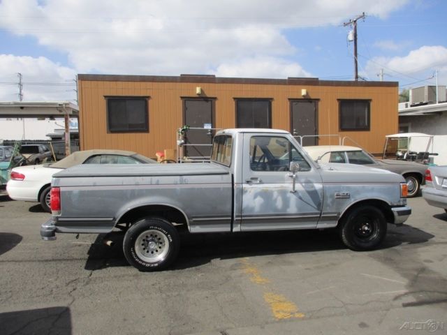 1988 Gray Ford F-150