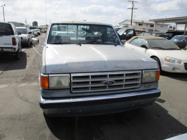 1988 Gray Ford F-150