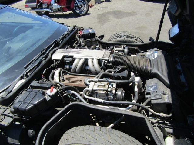 1990 Black Chevrolet Corvette Coupe