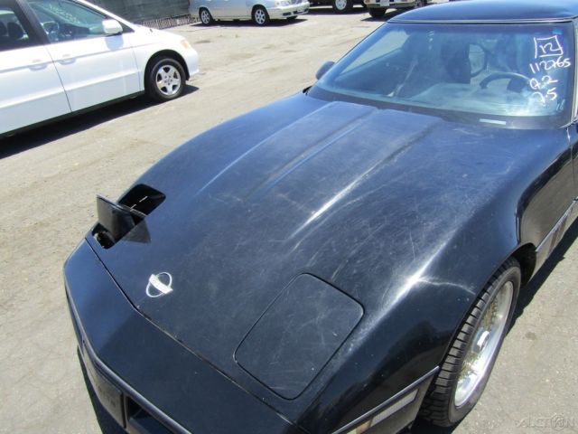 1990 Black Chevrolet Corvette Coupe