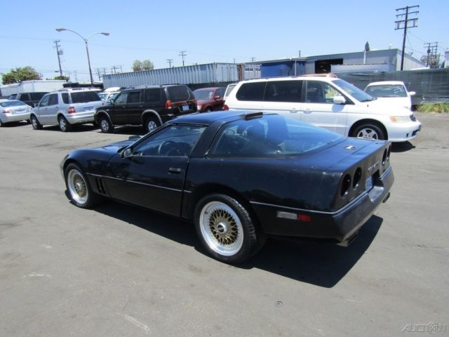 1990 Black Chevrolet Corvette Coupe