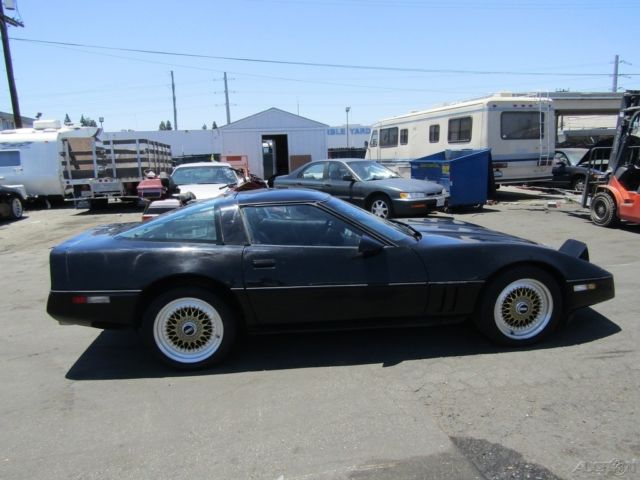 1990 Black Chevrolet Corvette Coupe
