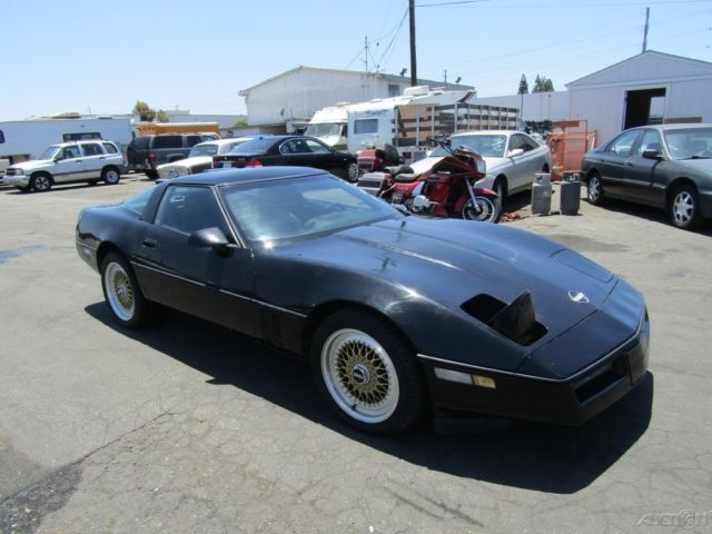 1990 Black Chevrolet Corvette Coupe