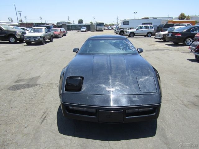 1990 Black Chevrolet Corvette Coupe
