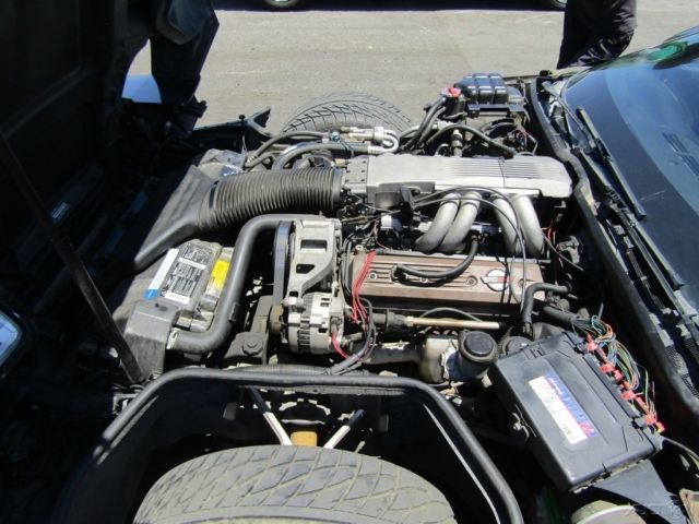 1990 Black Chevrolet Corvette Coupe