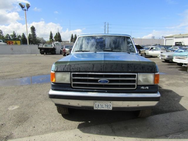 1990 Blue Ford F-150