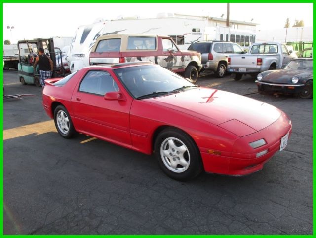 1991 Red Mazda RX-7