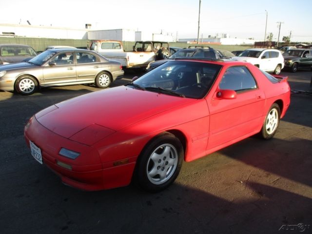 1991 Red Mazda RX-7