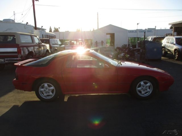 1991 Red Mazda RX-7