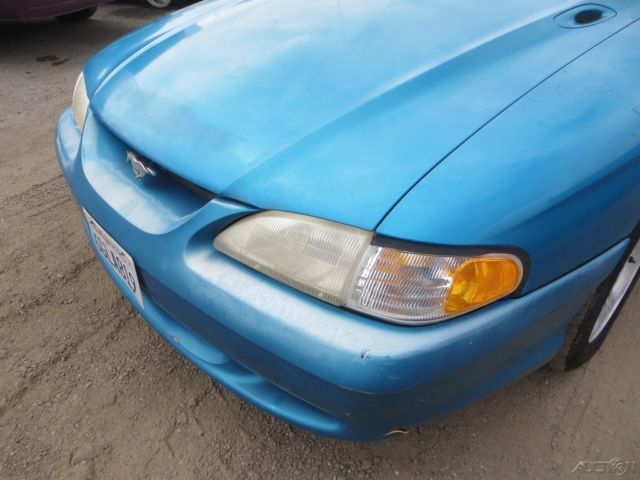 1994 Green Ford Mustang Coupe