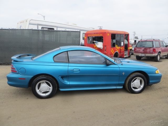 1994 Green Ford Mustang Coupe
