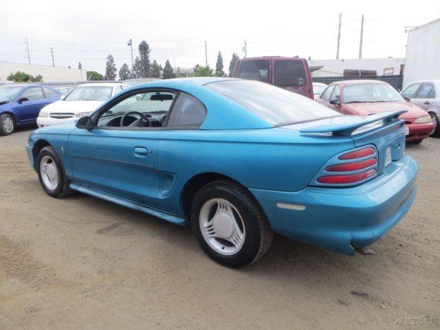 1994 Green Ford Mustang Coupe