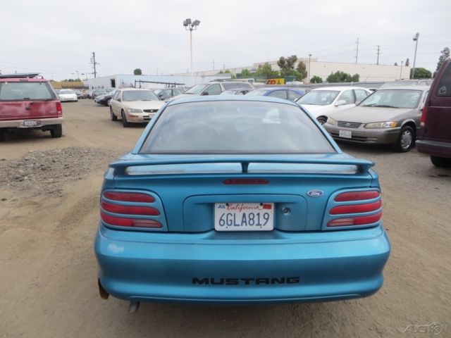 1994 Green Ford Mustang Coupe