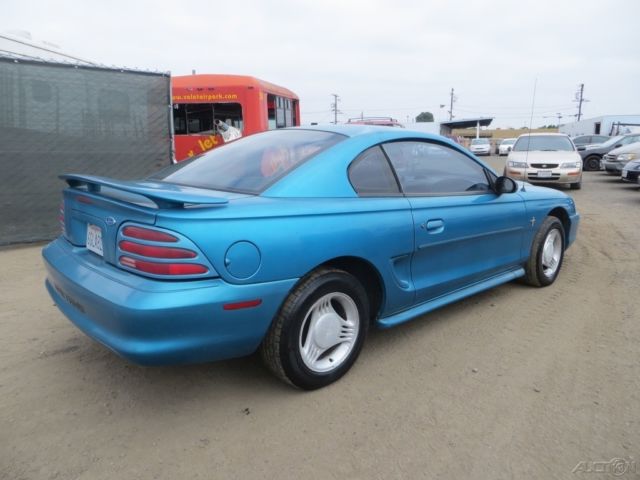 1994 Green Ford Mustang Coupe