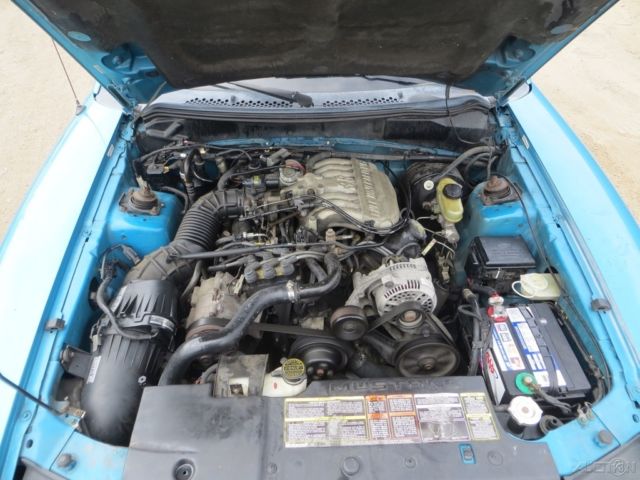 1994 Green Ford Mustang Coupe