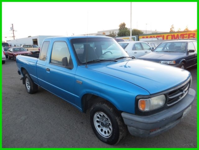 1994 Blue Mazda B-Series Pickups Pickup Truck