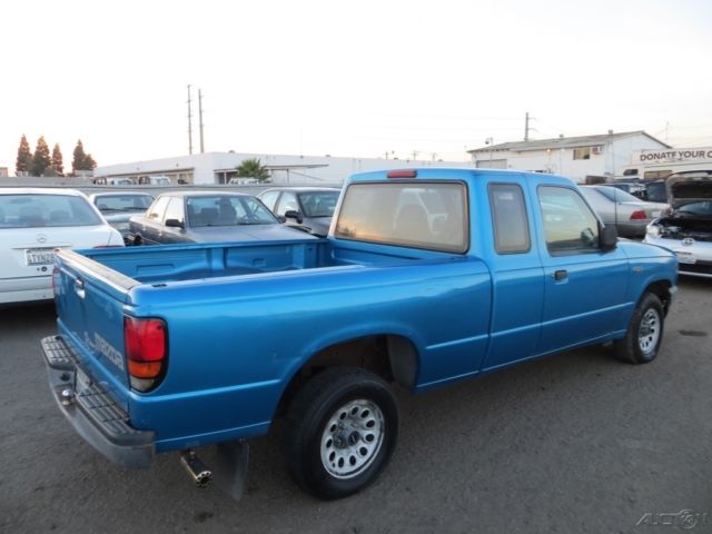 1994 Blue Mazda B-Series Pickups Pickup Truck