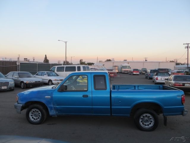 1994 Blue Mazda B-Series Pickups Pickup Truck
