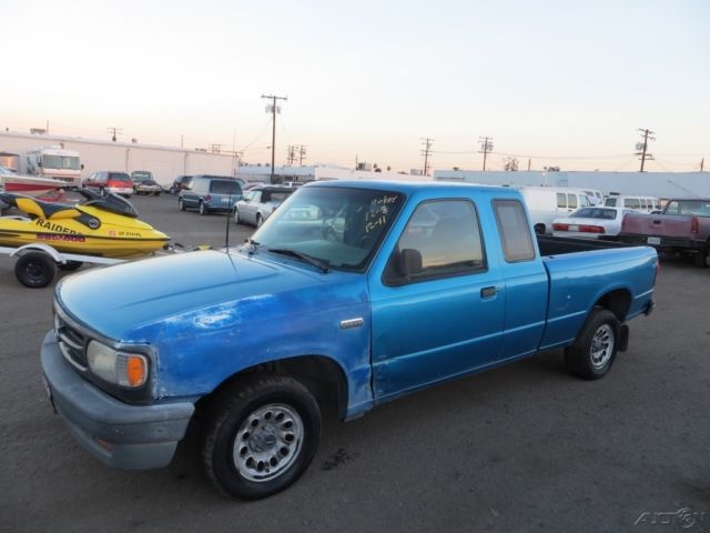 1994 Blue Mazda B-Series Pickups Pickup Truck