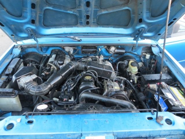 1994 Blue Mazda B-Series Pickups Pickup Truck