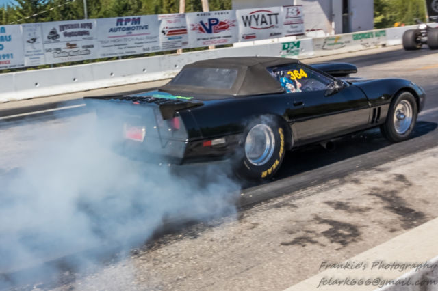 1985 Black Chevrolet Corvette Convertible
