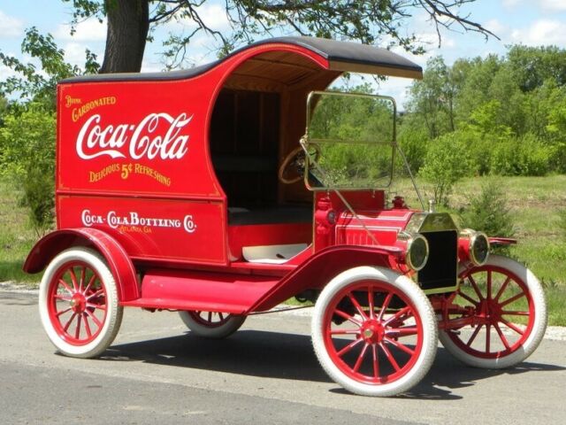 1914 Red Ford Model T Pickup Truck