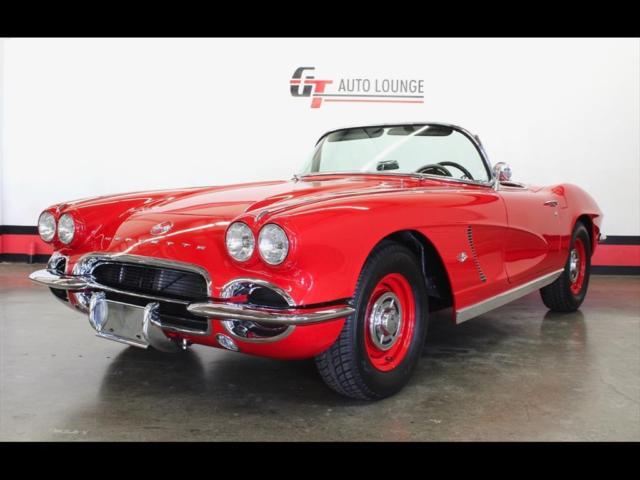 1962 Red Chevrolet Corvette Convertible
