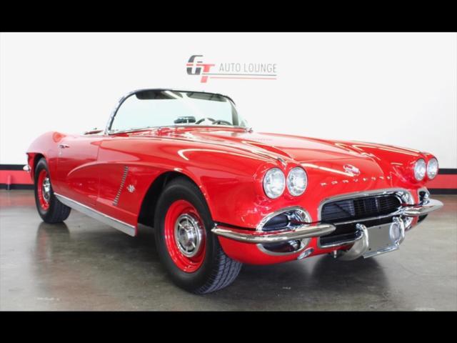 1962 Red Chevrolet Corvette Convertible