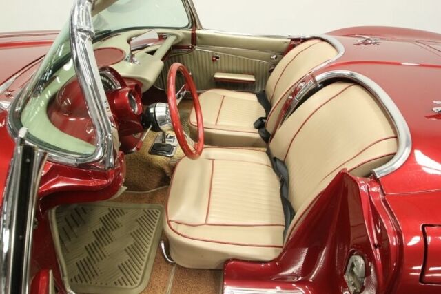 1962 Burgundy Chevrolet Corvette Convertible