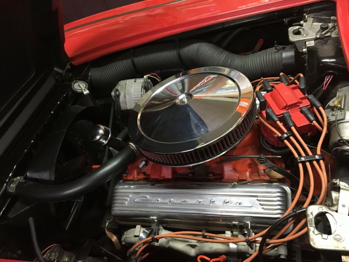 1962 Red Chevrolet Corvette Convertible