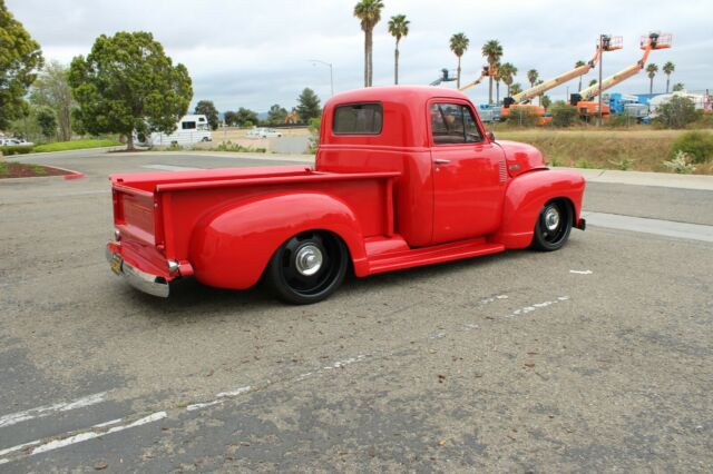1951 red Chevrolet Other Pickups