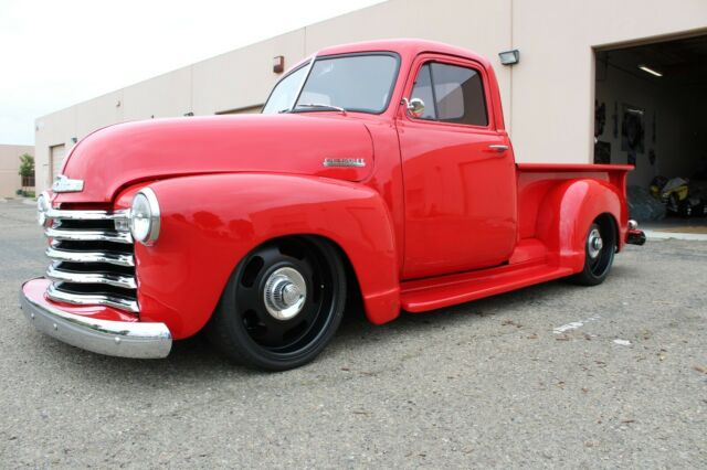 1951 red Chevrolet Other Pickups
