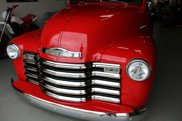 1951 red Chevrolet Other Pickups
