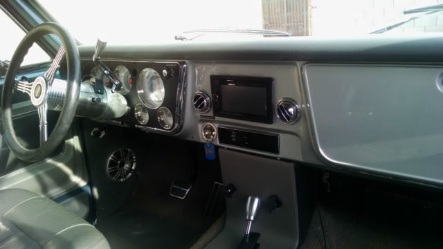 1967 Blue Chevrolet C-10 Crew Cab Pickup