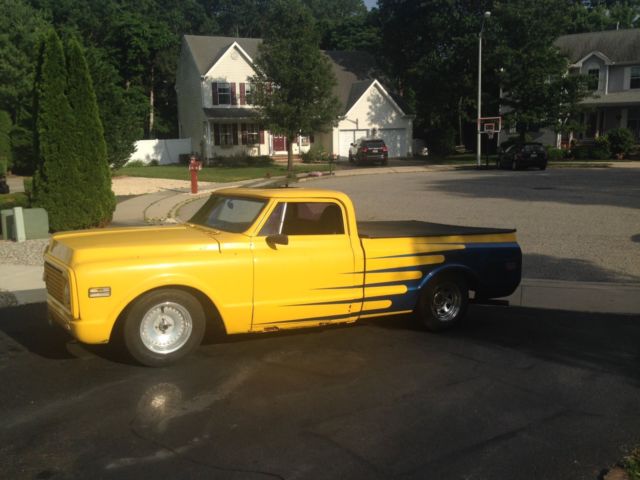 1971 Yellow Chevrolet C-10