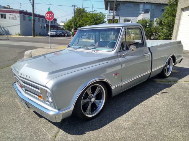 1971 Silver Chevrolet C-10 Standard Cab Pickup