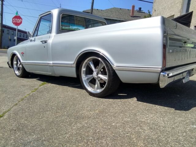 1971 Silver Chevrolet C-10 Standard Cab Pickup