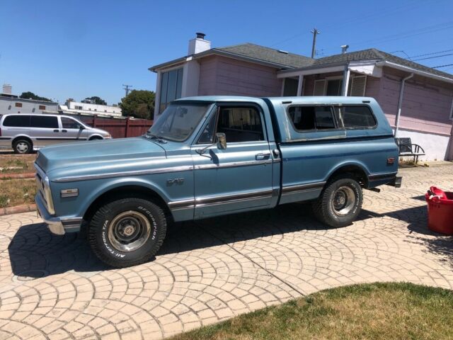 1969 Blue Chevrolet C-10