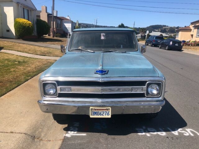 1969 Blue Chevrolet C-10