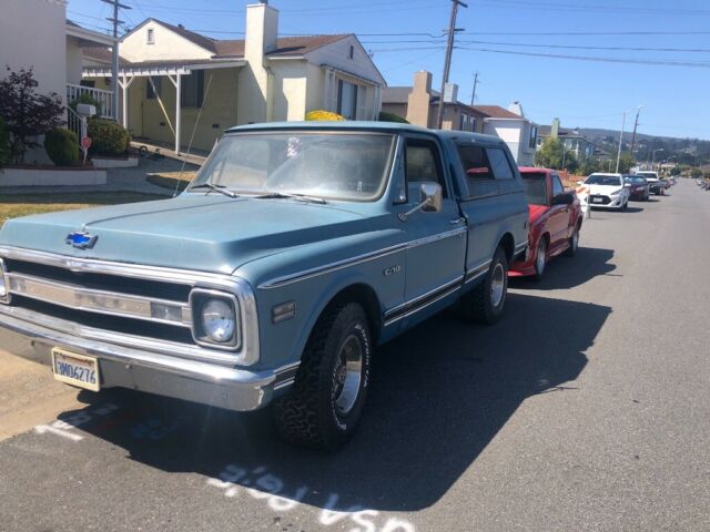 1969 Blue Chevrolet C-10