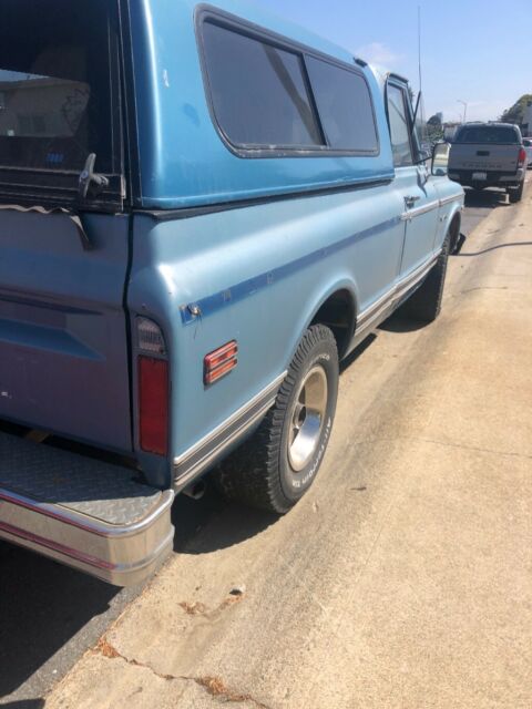 1969 Blue Chevrolet C-10