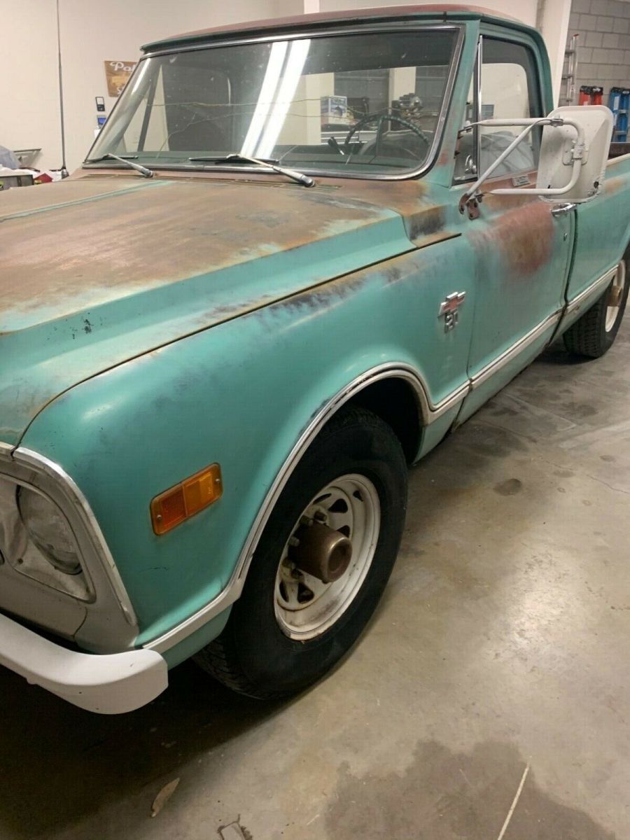 1968 Green Chevrolet C-10