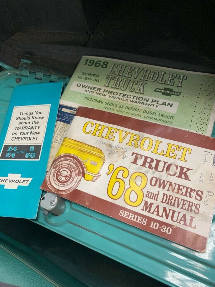 1968 Green Chevrolet C-10