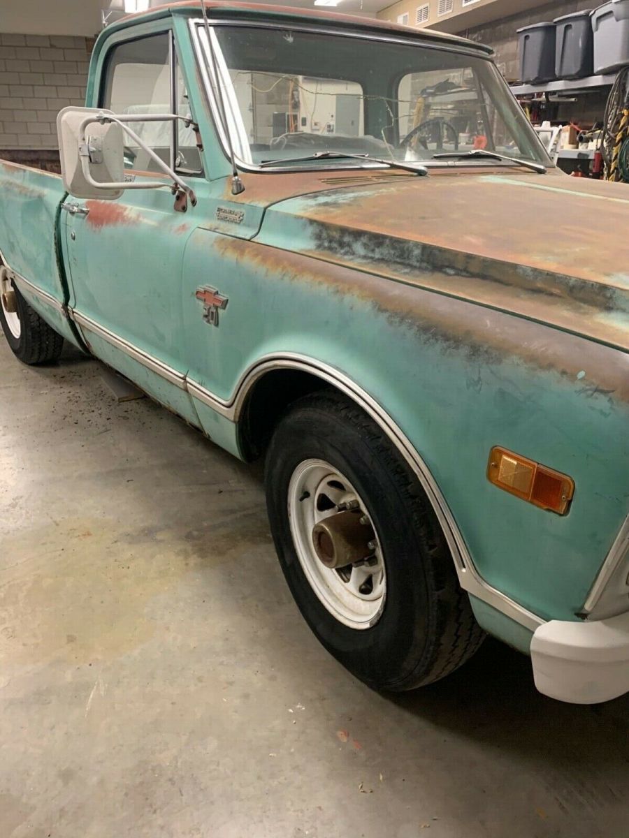 1968 Green Chevrolet C-10