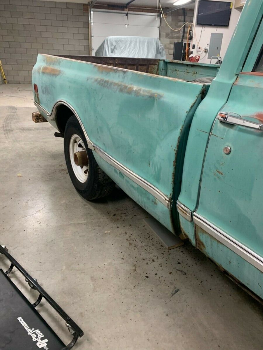 1968 Green Chevrolet C-10