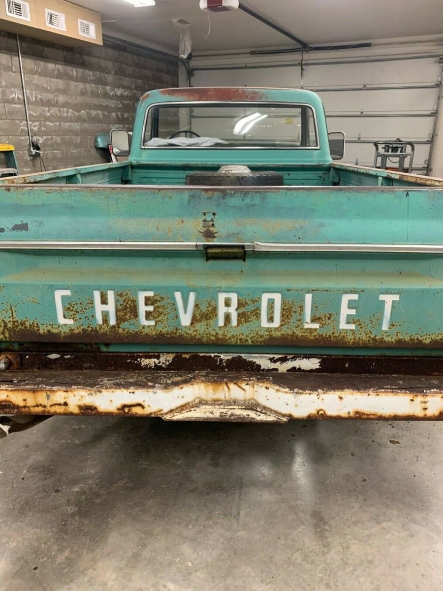 1968 Green Chevrolet C-10